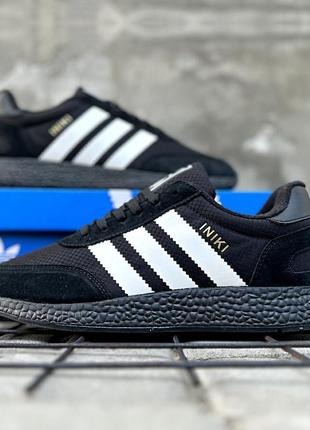 Зимові чоловічі термо кросівки adidas iniki