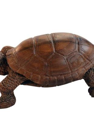Деревянная статуэтка черепаха. фигурка для интерьера. ручная работа.1 фото