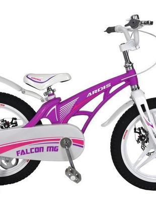 Велосипед детский ardis falcon 16" колеса на литых дисках и ма...