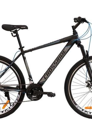 Велосипед crossride 27,5" mtb st "nerio" рама 19" чорний org