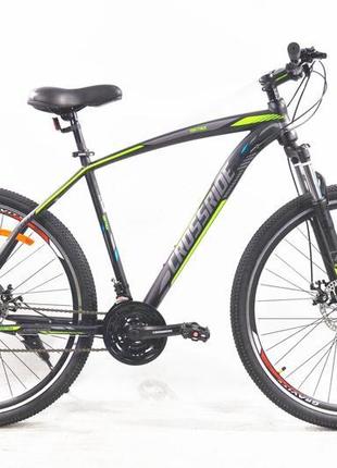 Велосипед crossride matrix 29" mtb рама 19" черно-зеленый org