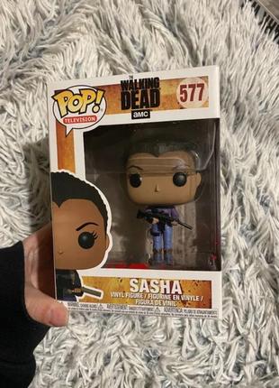 Фігурка funko pop the walking dead sasha