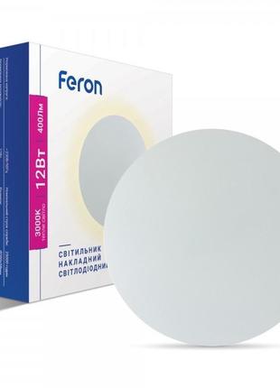 Настінний накладний світлодіодний світильник feron al8110 білий