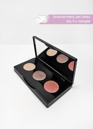 Б/у палетка трио теней для век trio farmasi eyeshadow kit 05 vintage season фармаси тени 13013651 фото