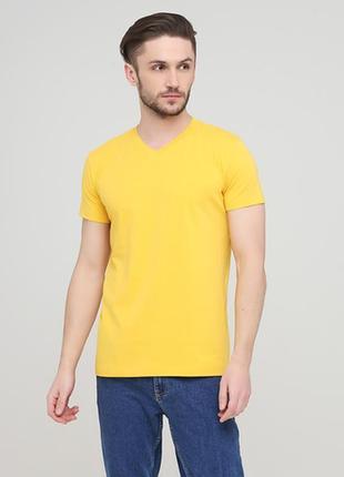 Футболка "only man" (95-tsh-3-02-v-yellow/small-yellow-back)