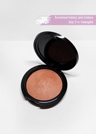 Б/у терракотовые румяна бронзер для лица farmasi terracotta blush powder 17 сладкий персик 13024741 фото