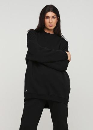 Світшот "only women" чорний mega oversize