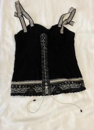 Eva&amp;clandi оригинальная блузка с завязками сзади2 фото