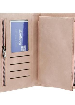 Жіночий гаманець baellerry jc224. колір рожевий2 фото