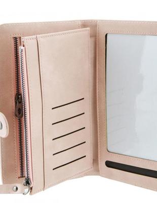 Жіночий гаманець baellerry jc224. колір рожевий3 фото
