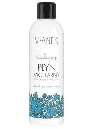 Зволожуюча мицеллярная вода vianek - 200 мл