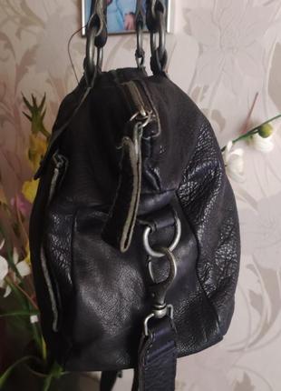 Шикарная кожаная сумка liebeskind berlin, оригинал!2 фото