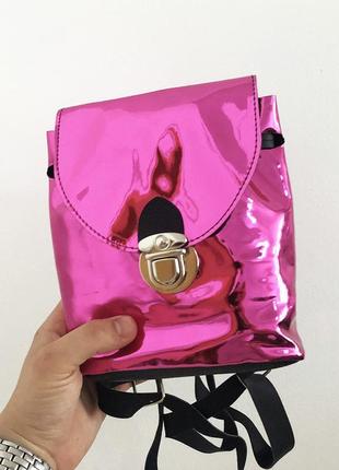 Рюкзак дитячий рожевий маленький. модель: 824412 фото