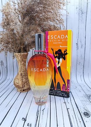 🏵оригинал 🏵100 мл escada rockin` rio