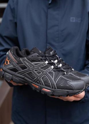 Чоловічі кросівки асікс гель канаха 8 чорні / asics gel kahana 8 black rose gold1 фото