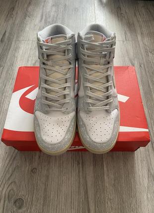 Nike dunk high retro2 фото