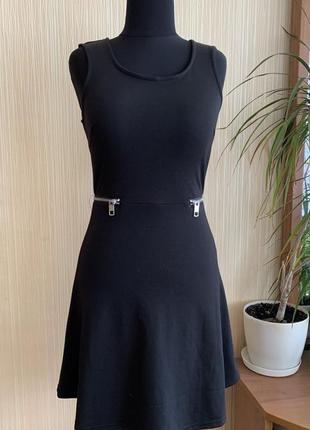 Сарафан платье черная only размер xs/s