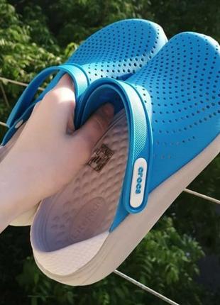 Чоловічі крокси crocs literide, оригінал, великий асортимент12 фото