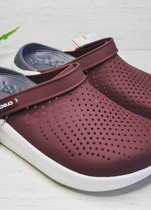 Чоловічі крокси crocs literide, оригінал, великий асортимент17 фото