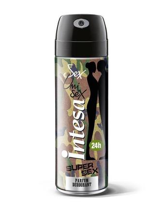 Дезодорант supersex mimetic intesa unisex 24 години 125 мл.1 фото