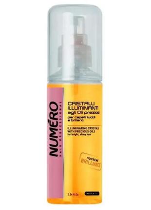 Рідкі кристали для додання блиску з цінними маслами numero 75 мл