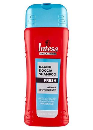 Шампунь-гель для душу intesa fresh 500 мл