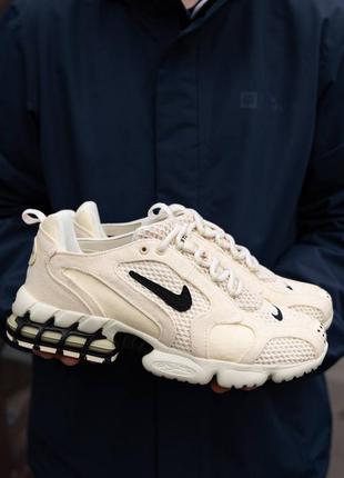 Чоловічі кросівки найк nike x stussy air zoom spiridon cage 21 фото