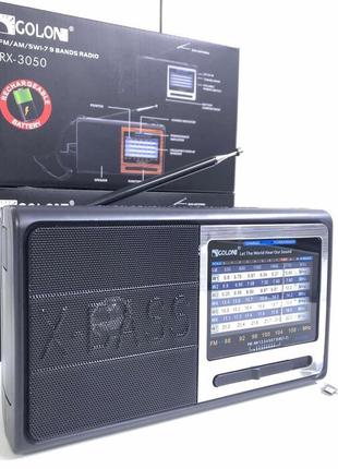 Радіоприймач вбудований акумулятор радіоприймачі golon