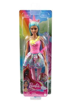 Лялька-єдиноріг у світло-рожевому стилі серії дрімтопія barbie