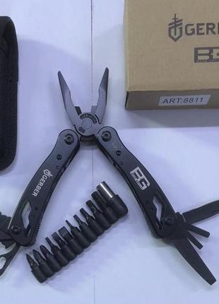 Мультитул 10 в 1 черный gerber art 8811 (120 шт)