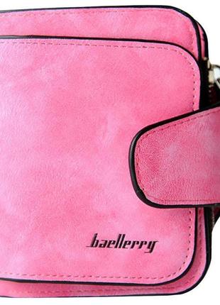 Жіночий замшевий гаманець baellerry forever mini n 2346 malina...