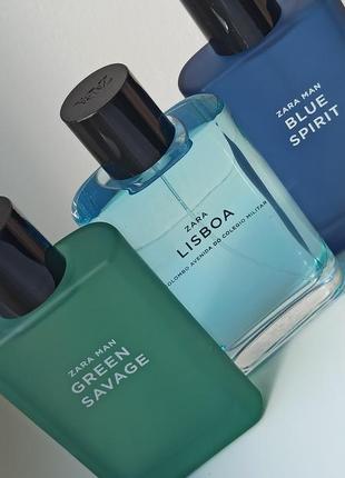 Чоловічий аромат zara blue spirit 90 мл з набору