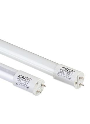 Led лампа т8 600мм avaton 9вт g13 холодна біла 6000k