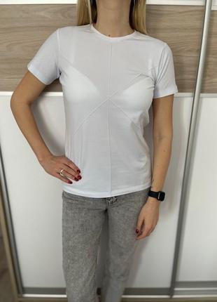 Женская футболка "паук", белая