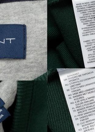 Gant banner shield crew neck sweatshirt чоловічий світшот10 фото