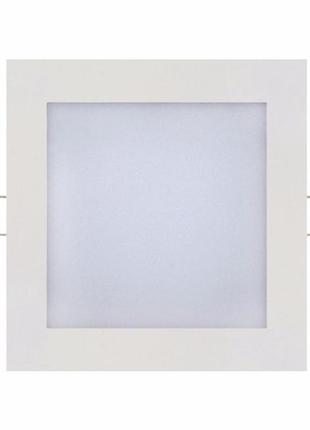 Світлодіодний світильник врізний slim/sq-12 12 w 4200 k