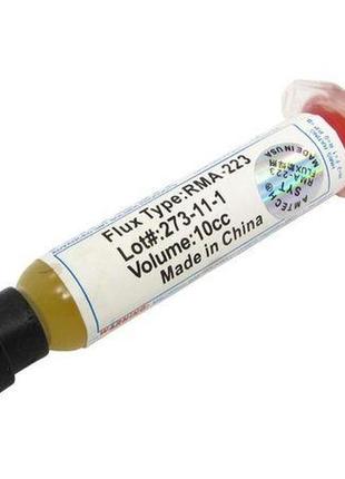 Флюс-паста rma 223 tpf (uv) 10гр. у шприці