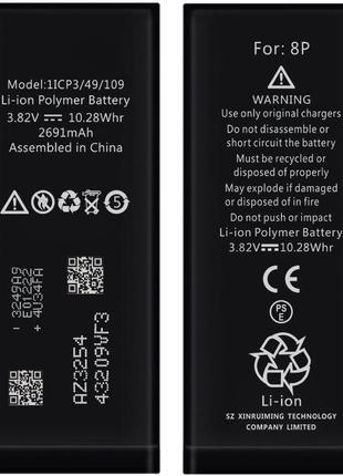 Аккумулятор xrm для iphone 8 plus a1864 | a1897 | a1898, 2691m...