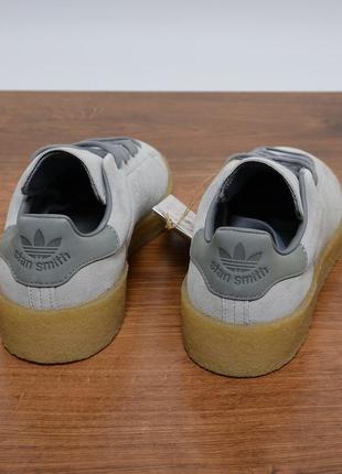 Adidas originals stan smith crepe grey кроссовки оригинал6 фото