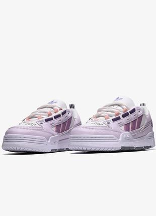 Женские кроссовки адидас вмнс ади 2000 фиолетовые / adidas wmns adi2000 'silver violet'5 фото