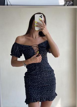 Жіноча літня сукня плаття міні літо7 фото