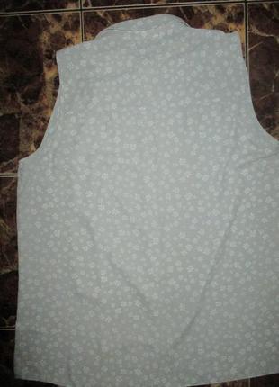 Ніжна сіренька довга блузка-туніка,18р8 фото