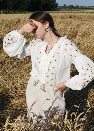 Вышиванка. вышитая блуза
