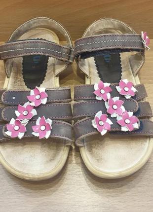 Босоніжки elefanten шкіряні