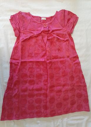 Платье детское розовое, 10-11 лет