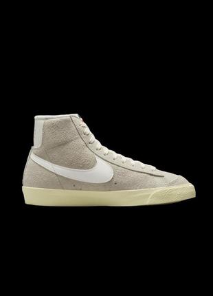 Кроссовки nike blazer mid 77 vintage beige1 фото