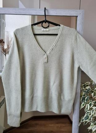 Мягенький шерстяной теплый свитер 🌺2 фото