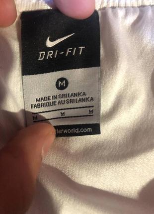 Белые шорты nike dri-fit2 фото