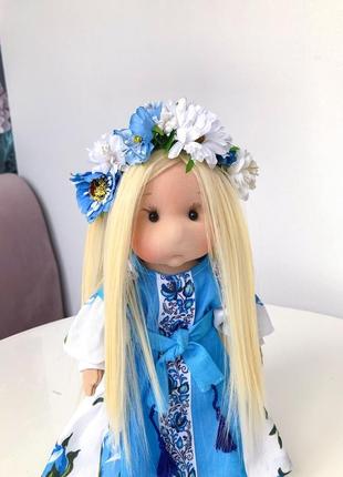 Кукла украиночка блондинка7 фото