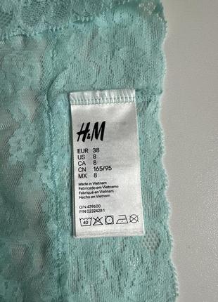 Новые кружевные трусики от h&amp;m 💙💛 сток4 фото